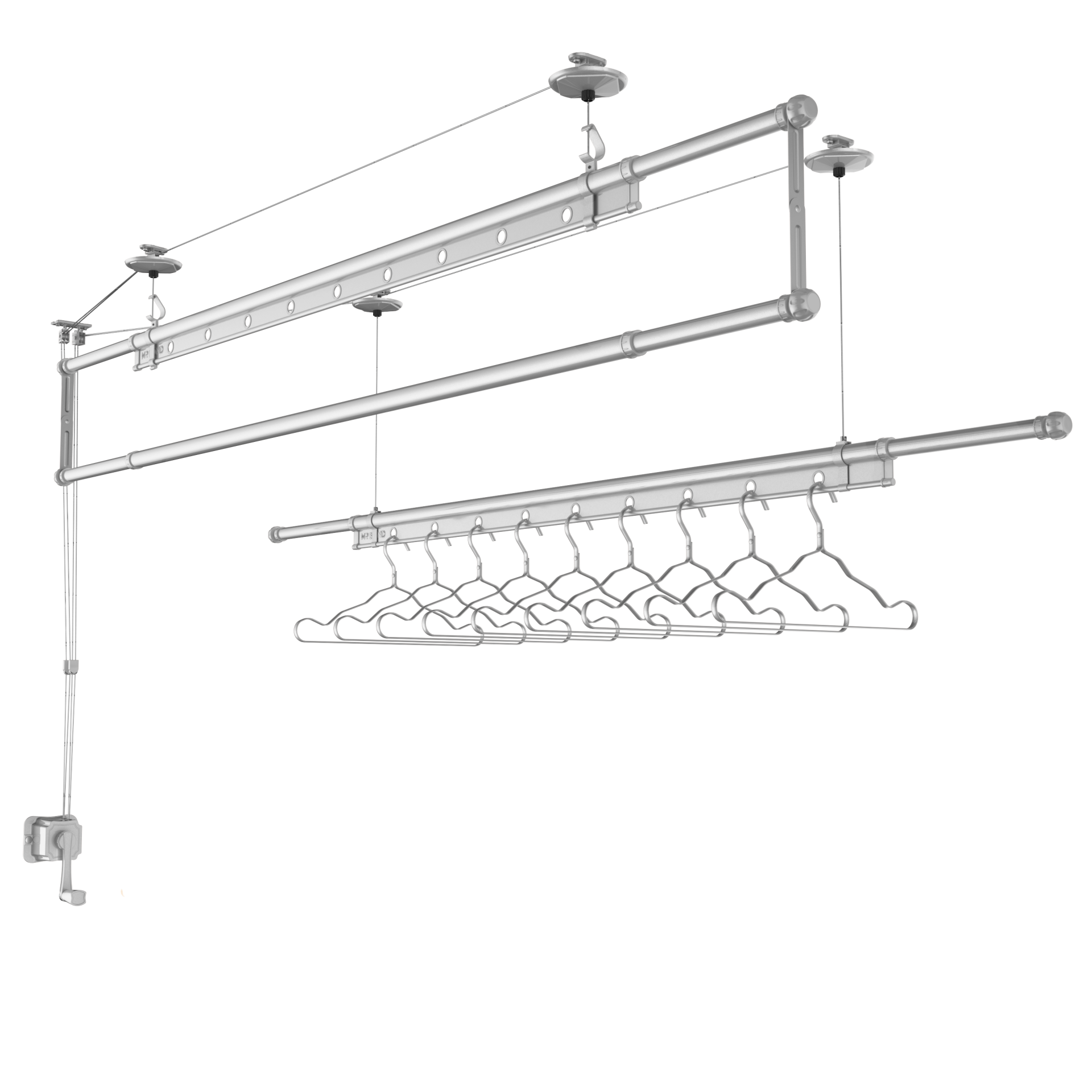 OEM Hand Lifting Clothes Drying Rack Hand Hanger
