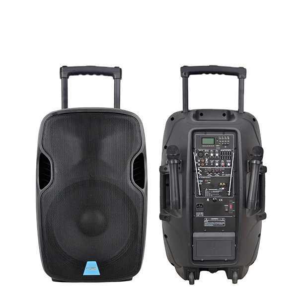 Hot Selling Professional Audio 15 Inch Active Speaker Powered Plastic Speaker