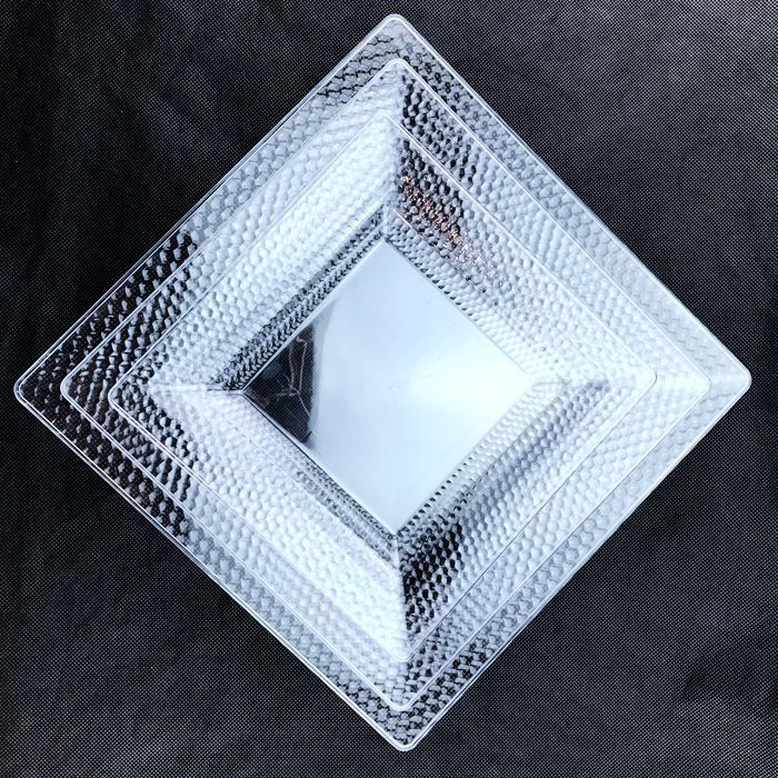 deep square bowl disposable plastic bowl tableware 