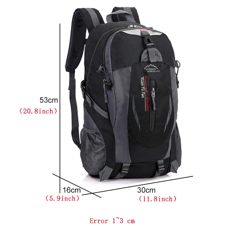 Outdoor Hiking Bag New Nylon Travel Backpack Large Capacity Hiking Camping Backpack