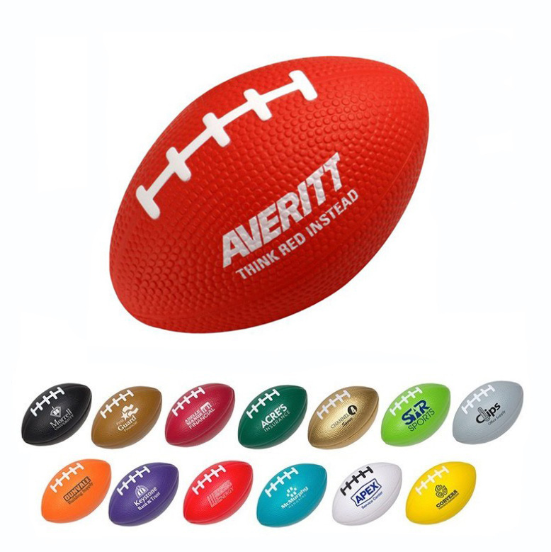 rugby pu stress ball toys promotion balls american stress football 
