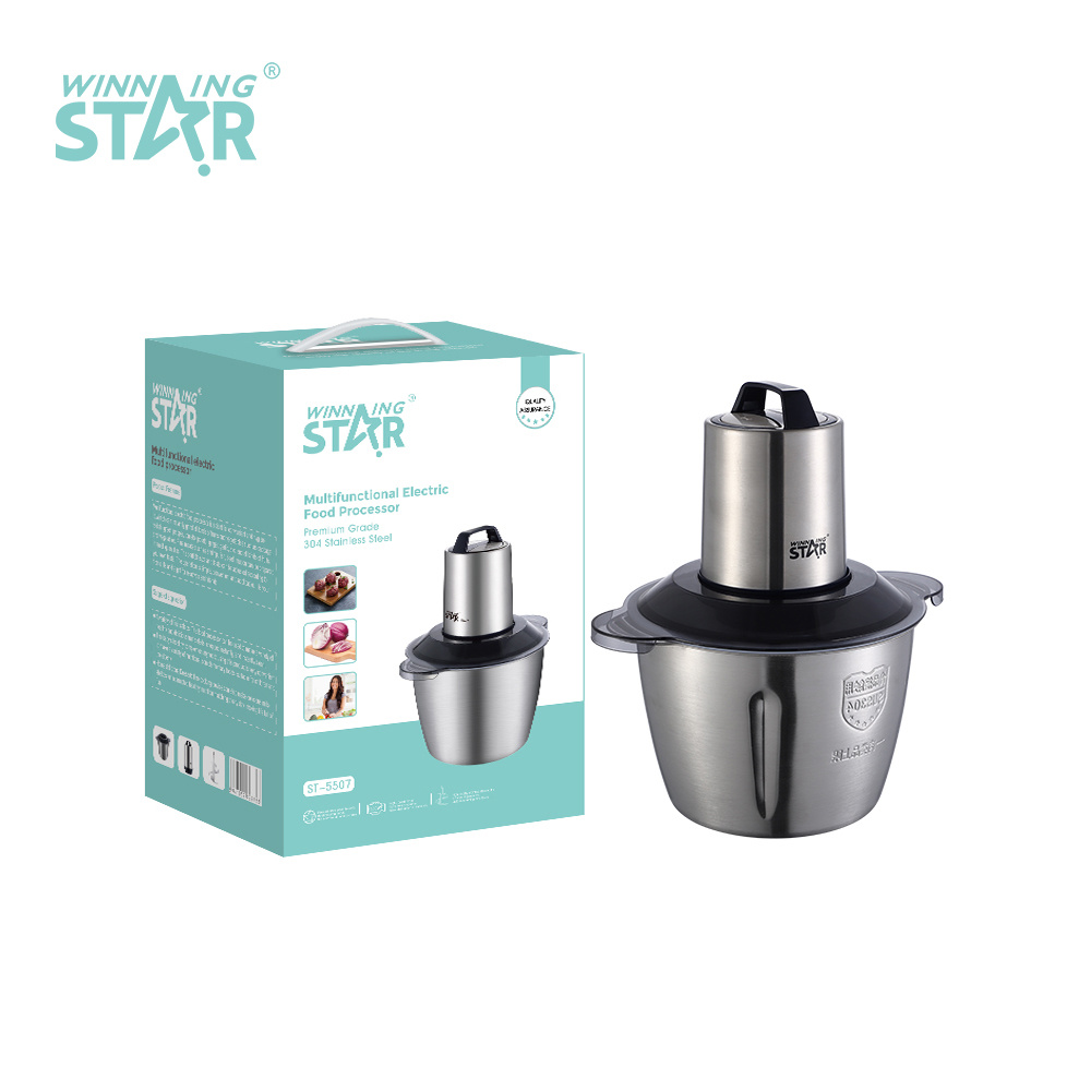 ST-5507 WINNING STAR BS 3L Food Chopper Meat Grinder Home Appliance