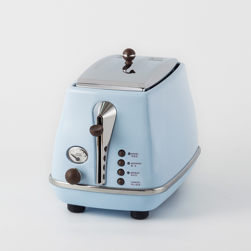 ZOGIFTS Professional Unique Stainless Steel 4 Slice Slot Electric Bread Toaster Burger 