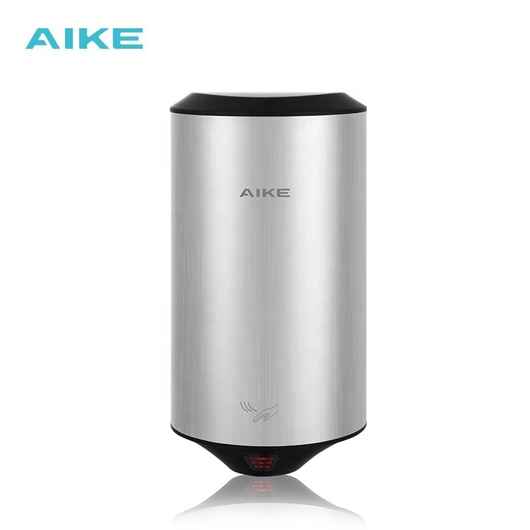 AK2805 Colorful Compact Size Durable Sensor Infrared Air Stainless Steel Toilet wall mounted touchless hand dryer 