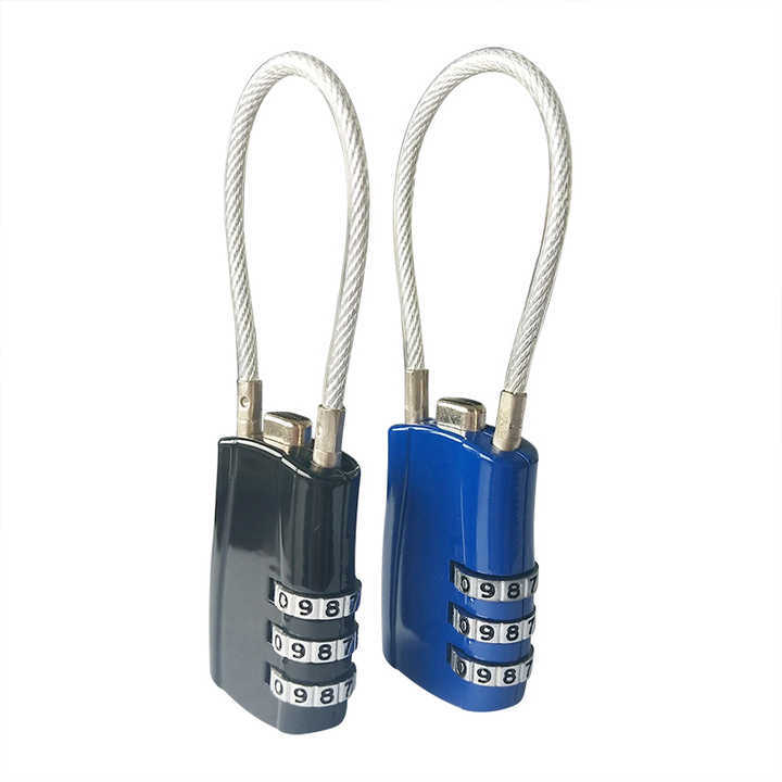 Factory Supply Customized 3-digit Combination Padlock