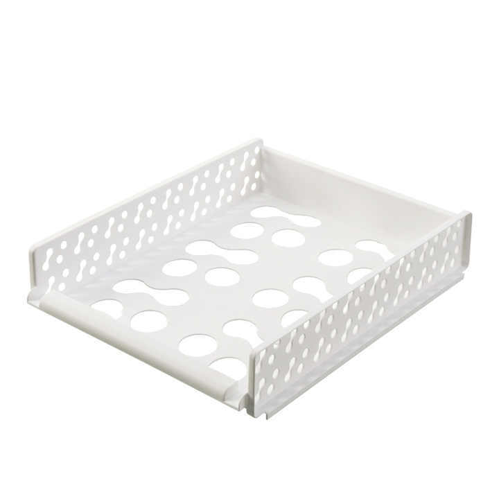 Space Saving Stackable Cabinet Wardrobe Blanket Quilt Organizer Box Basket Drawer Type Collapsible Clothes Storage Racks