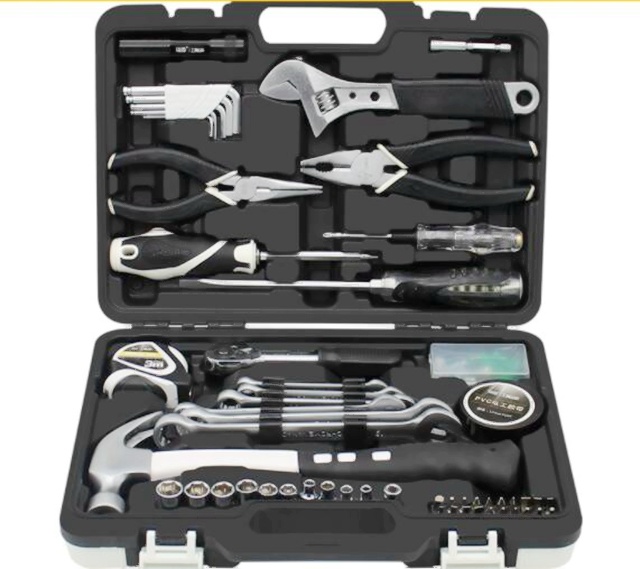 Home Hardware Hand Tool Combination Car Repair Kit Toolbox - 101075 Daily tool set