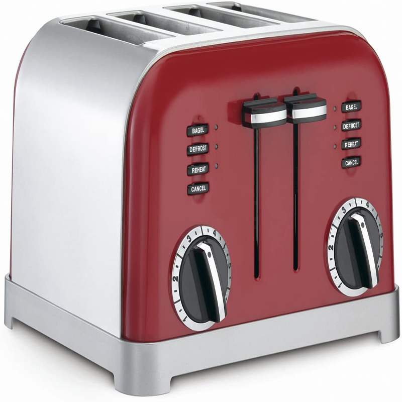 ZOGIFTS New Style 2 Slices Stainless Steel Electric Commerical Bread Toaster