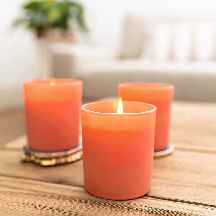 Highly Premium Matte Black Jar 7.8 oz 45 Hour Burn Natural Soy Wax Scented Candles for Relaxing Home
