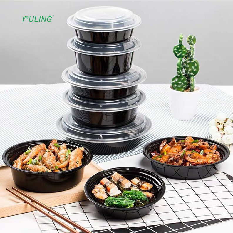 food safe quality microwave meal prep containers single 1 compartment reusable plastic lunch boxes with lids