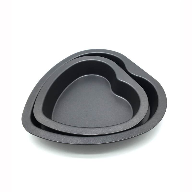 Pizza Pans non-stick pizza bakeware Heart-shaped Carbon Steel Pizza Plete Baking tool