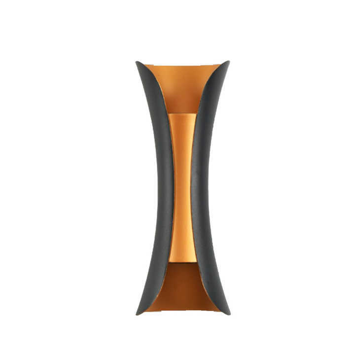 Small waist retro creative garden fence walkway background decorative lamp home outdoor wall light exterior wall mounted