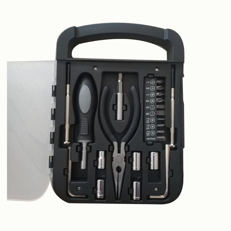 22 PCS Socket Screwdriver Pliers Bit Hand Tool Set