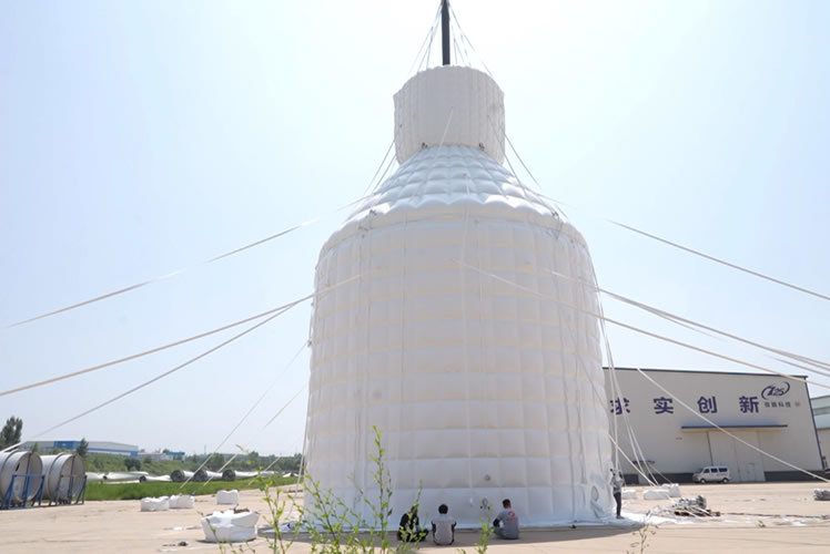 Air Ribbed Inflatable Arch Structure