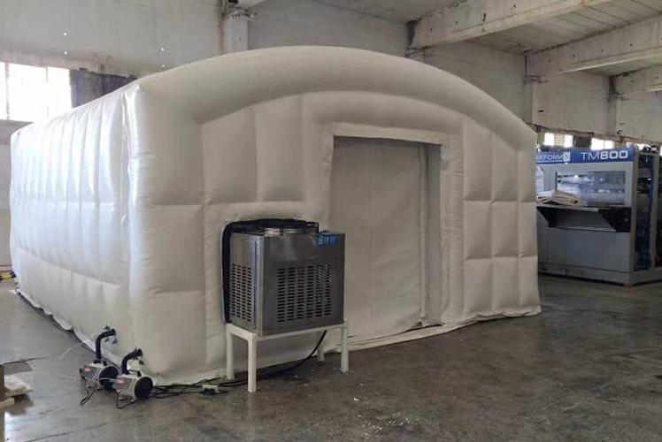 Inflatable Membrane For Mobile Cold Storage