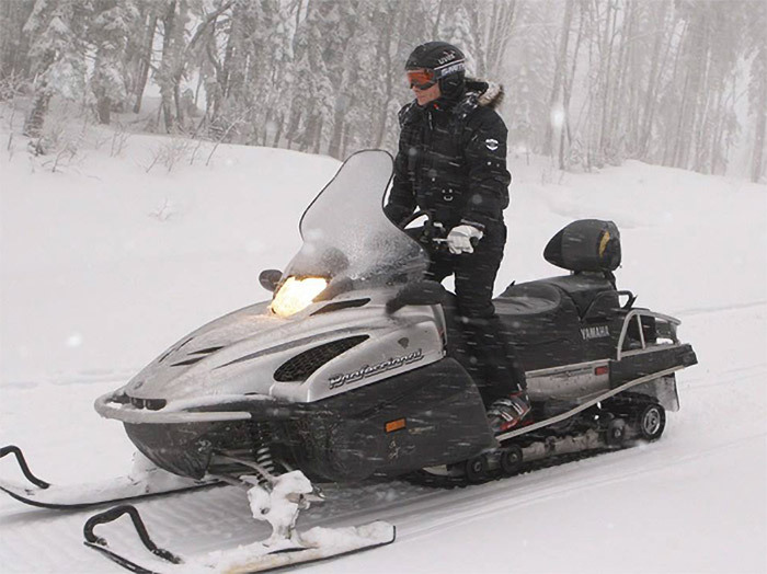 What is the difference between a sleigh and a snowmobile?