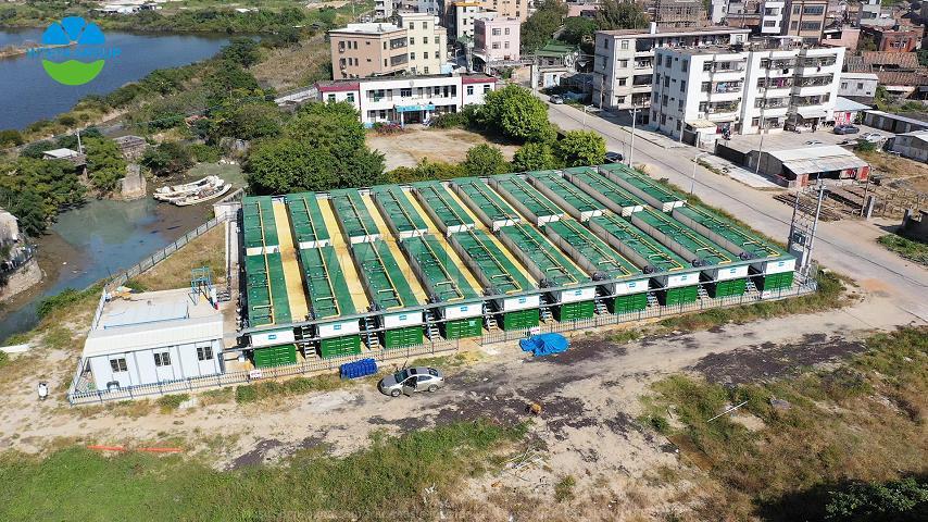 domestic sewage treatment plants