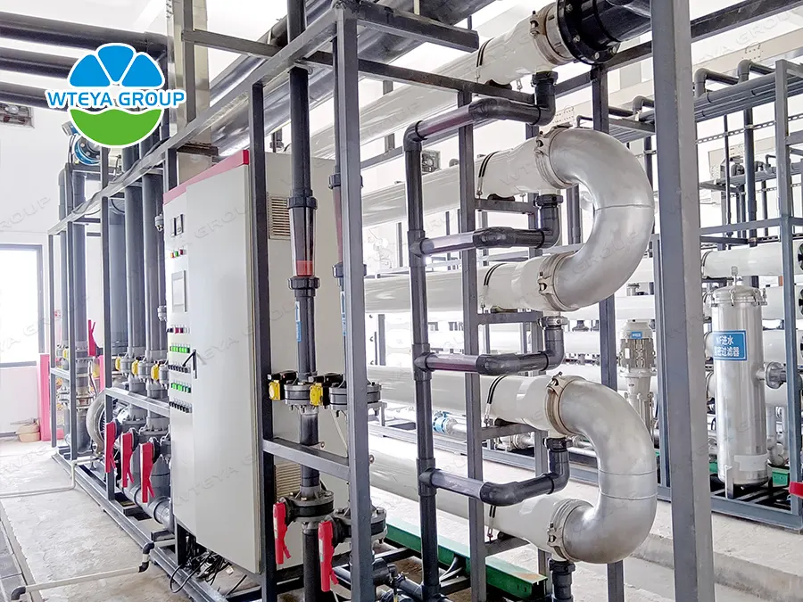Ultrafiltration water treatment system realizes industrial efficient water purification