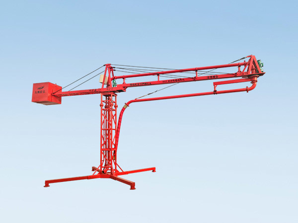 What are the precautions for operating a concrete distributor