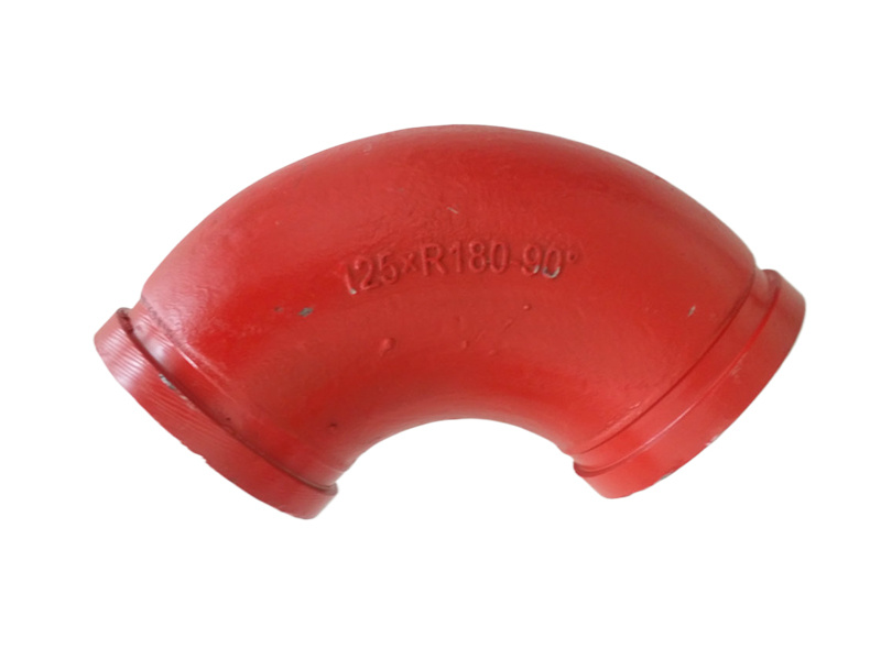 Wear resistant elbow
