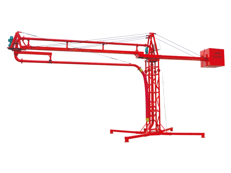 Concrete placing boom