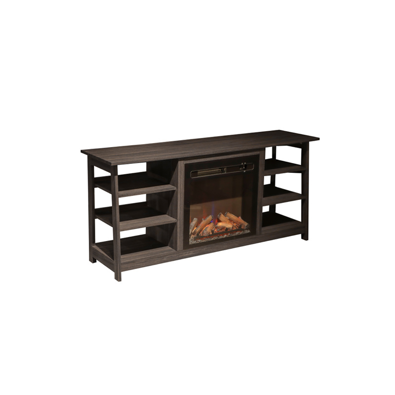 Irondale TV Stand For TVs With Electric Fireplace, YSL-EFP-411