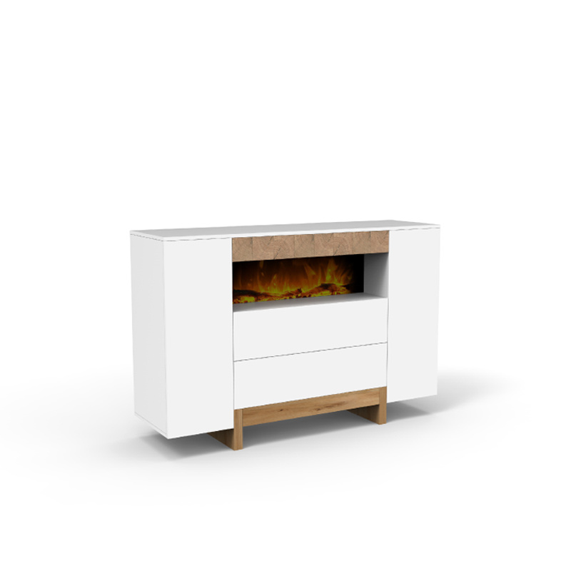 High Gloss Sideboard Fireplace Cabinet, YSL-EFP-328