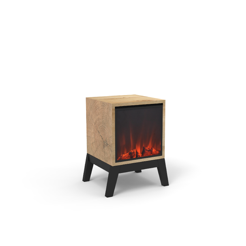 Electric Stove Heater With Realistic Flame Effect, YSL-EFP-341