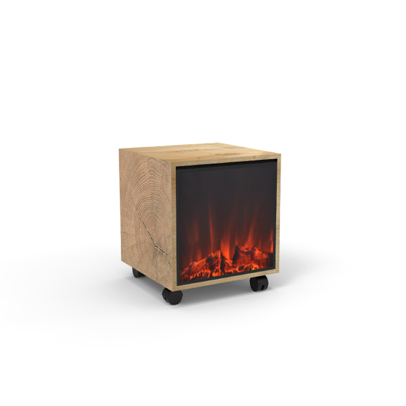 Solic Wood Frame Fireplace, YSL-EFP-339