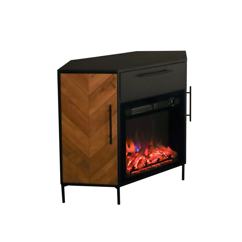 Classic Fireplace Corner TV Stand,YSL-EFP-421