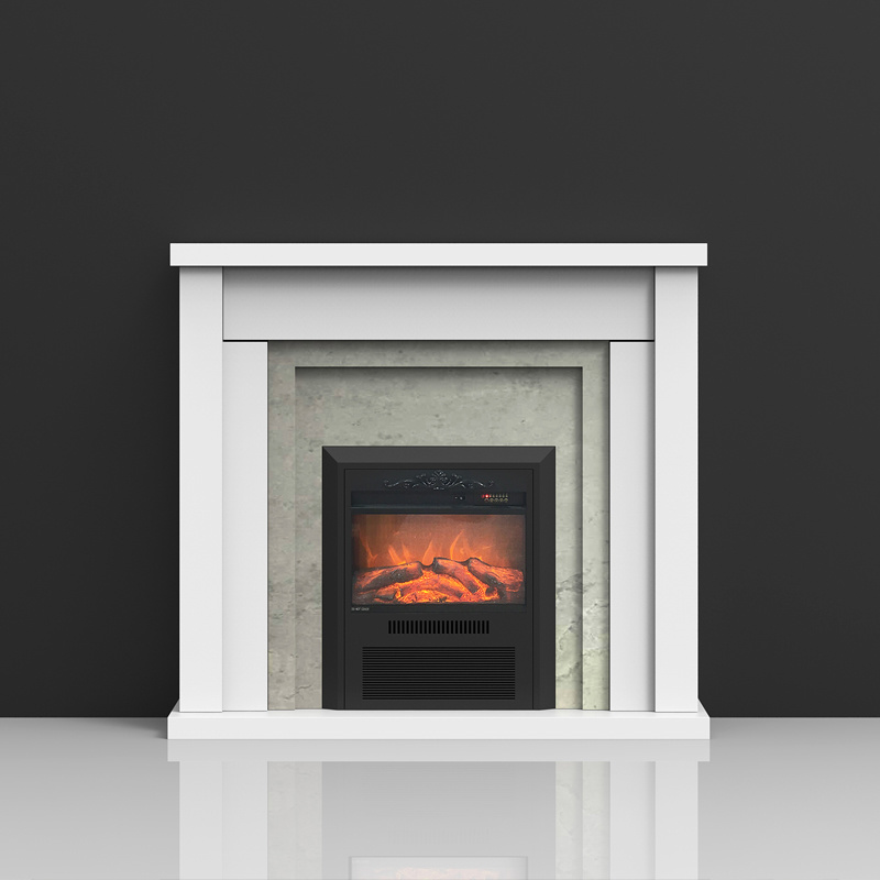 White Color Fireplace Mantels, YSL-EFP-316