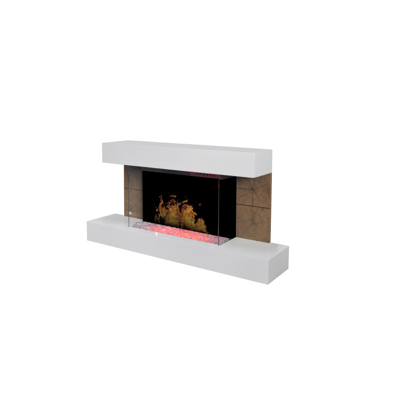 Indoor White Heater Electric Fireplace Stove, YSL-EFP-302