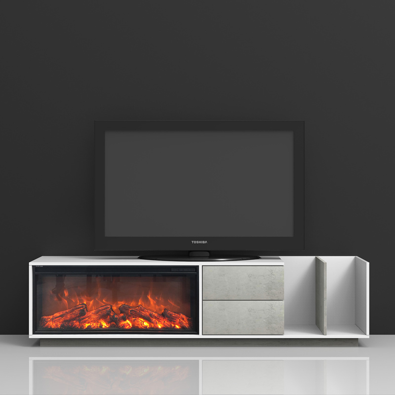 TV Stands Living Room Fireplace, YSL-EFP-313