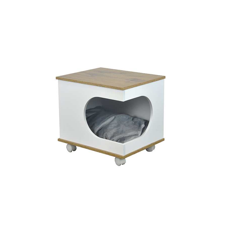 Modern Custom Wooden Cat House, YSL240410-16