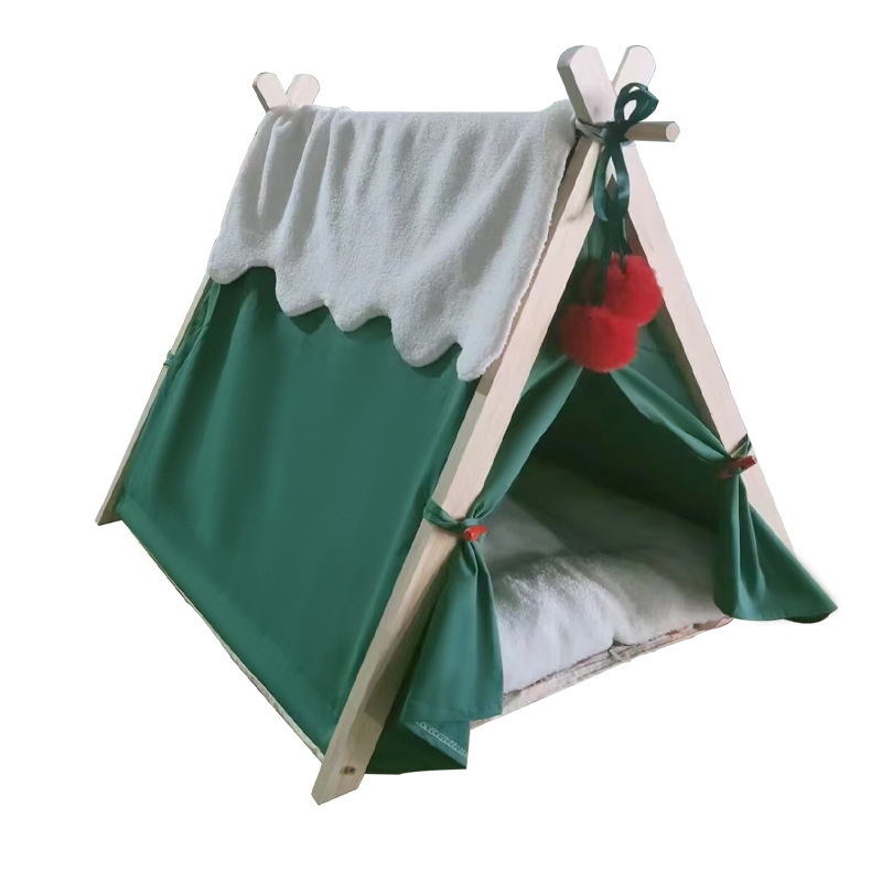 OEM Christmas Tree Semi-Enclosed Pet Tent House, Z08
