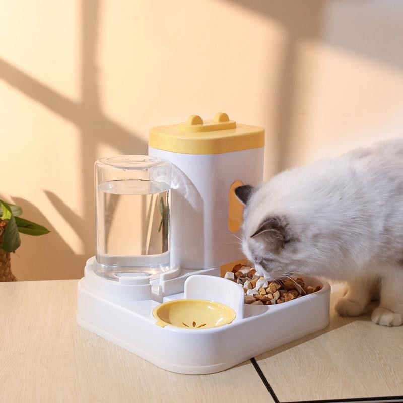 Pet Cat Dog Automatic Feeder, YSL240409-12