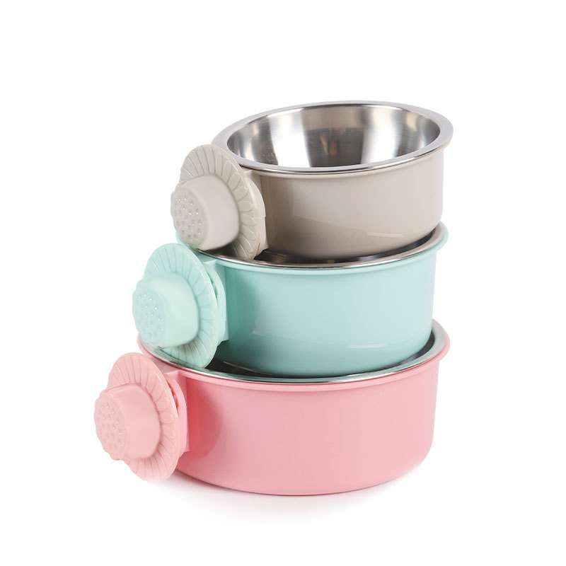 Stainless Steel Hanging Pet Bowl, YSL240409-9