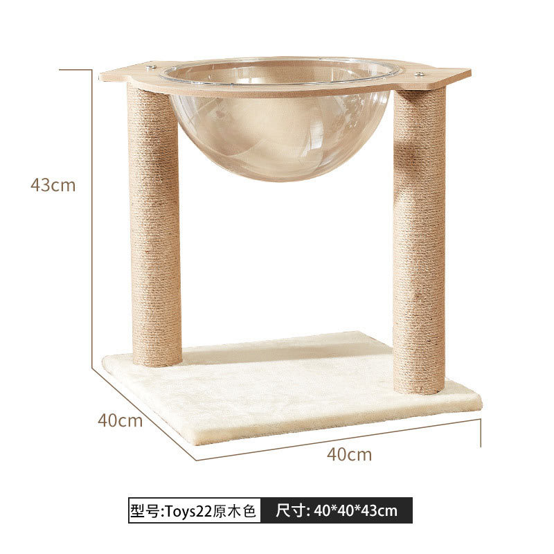 Discover the Benefits of Sisal Solid Wood Cat Trees for Your Feline Friend