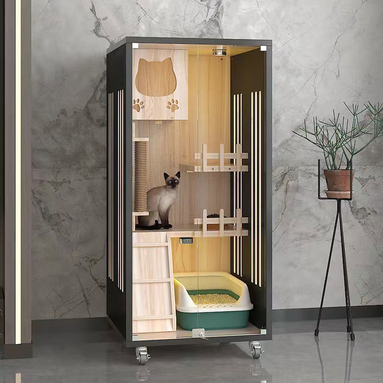 New Design Indoor Solid Wood Pet Villa, B-2