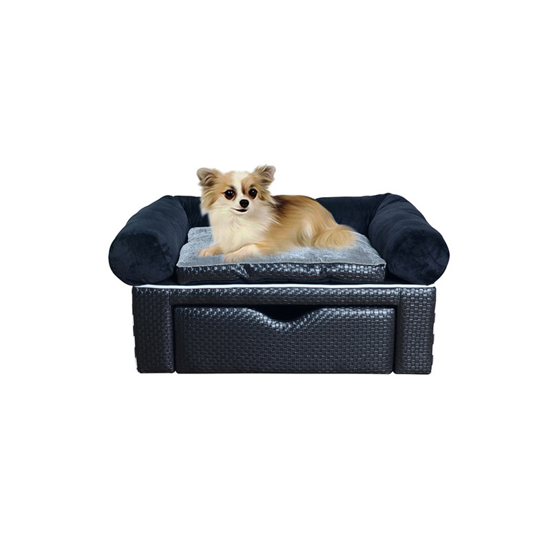 Simple Storage Pet Bed With Removable Backrest, YSL24063