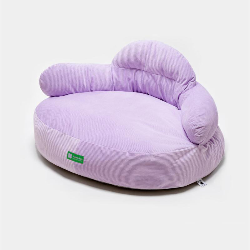 Round Shape Cozy Puppy Cat Warm Sleeping Bed, YSL24069