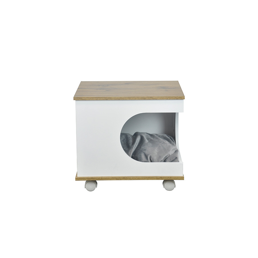 Modern Custom Wooden Cat House, YSL240410-16