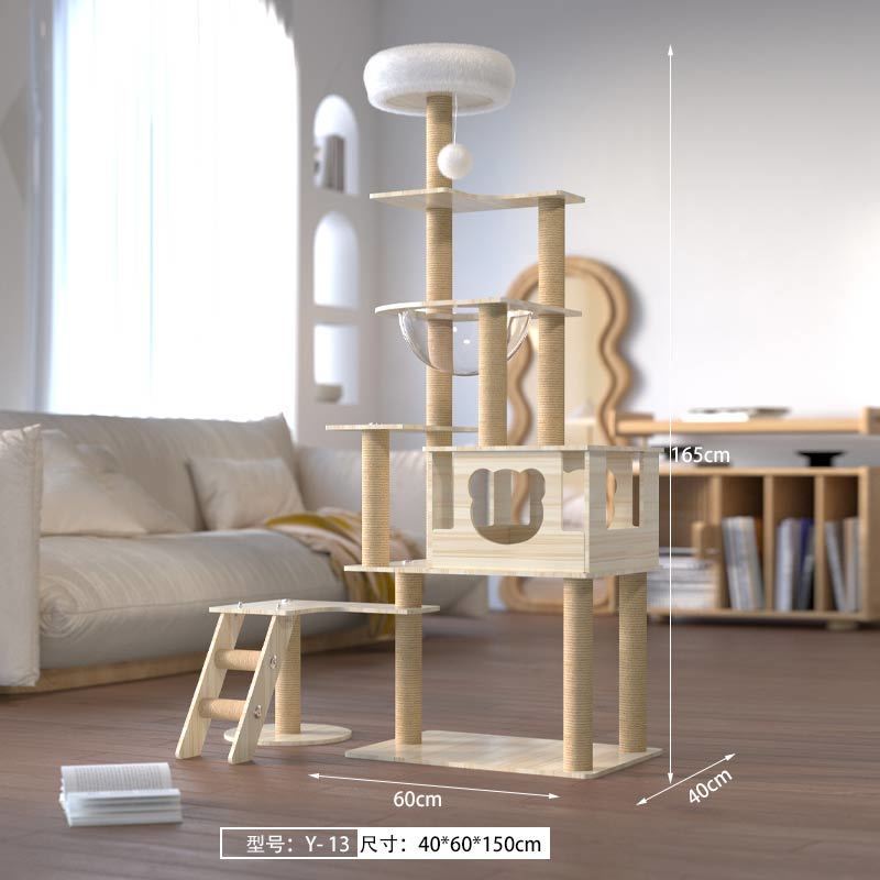 Wholesale Jumping Tower Cat Tree With Condo,Y-13