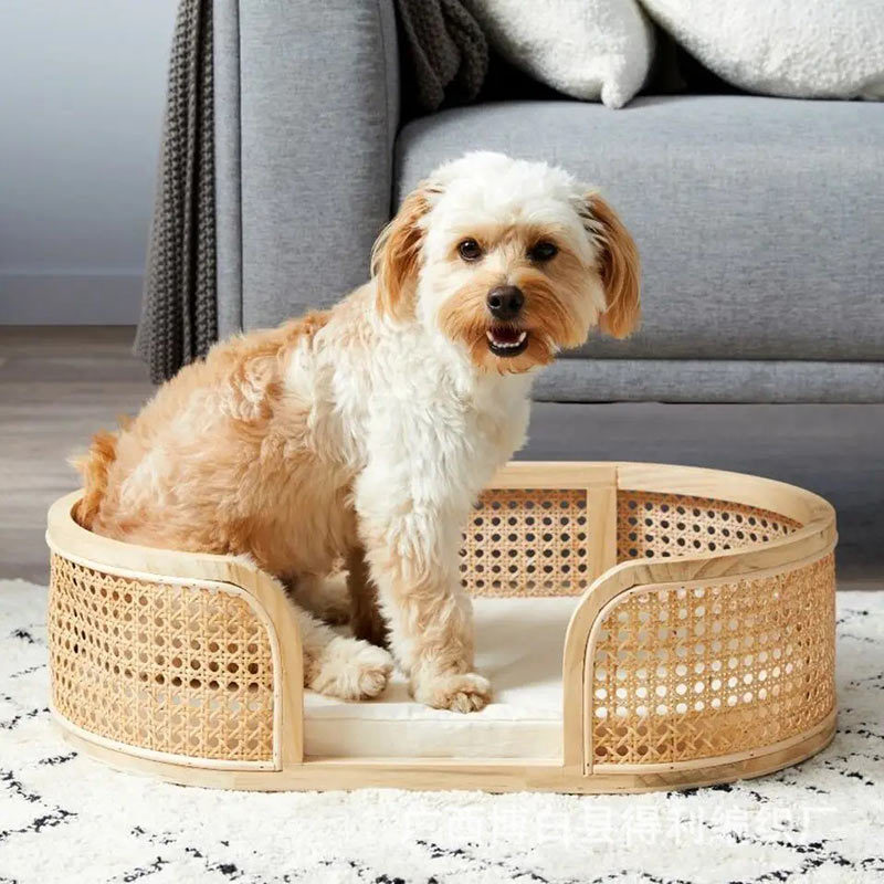 Rattan wholesale pet bed