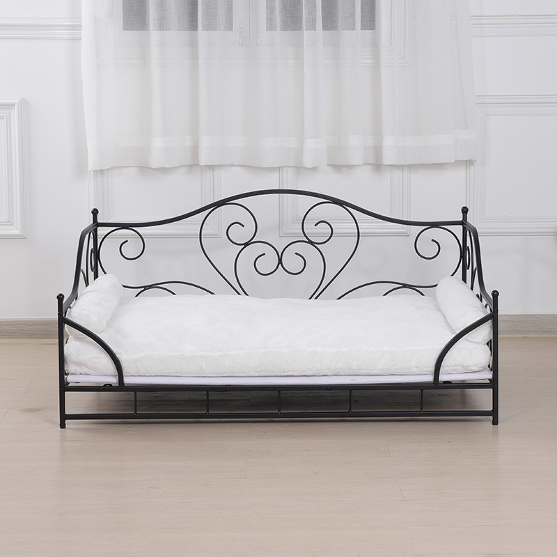 Customized Newest Design Wrought Iron Pet Bed, YSL24043