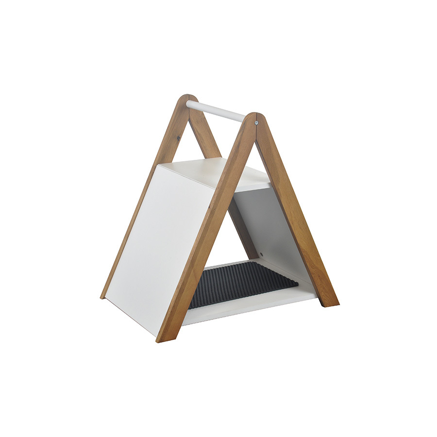 Solid Wood Frame Cat Cave, YSL240410-12