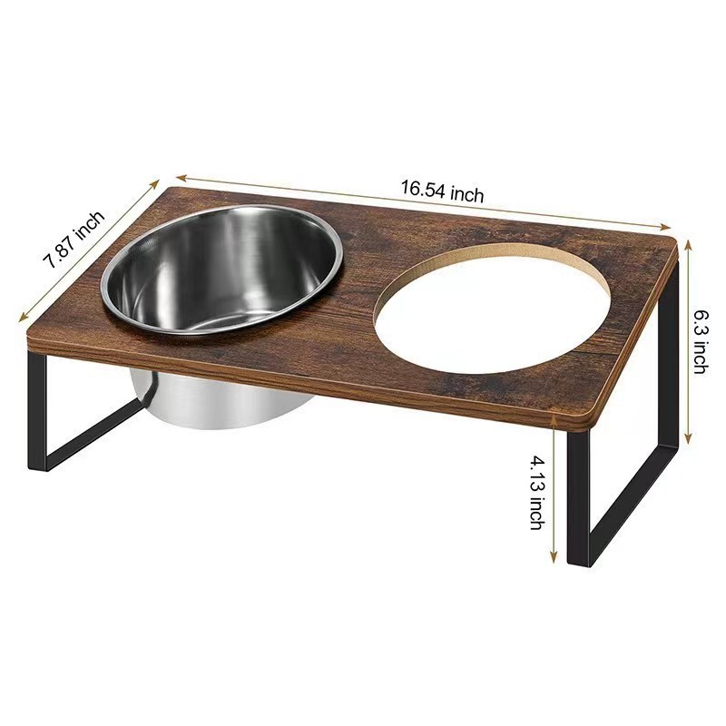 High Quality Stable And Durable Pet Triple Bowls, YSL240409-10