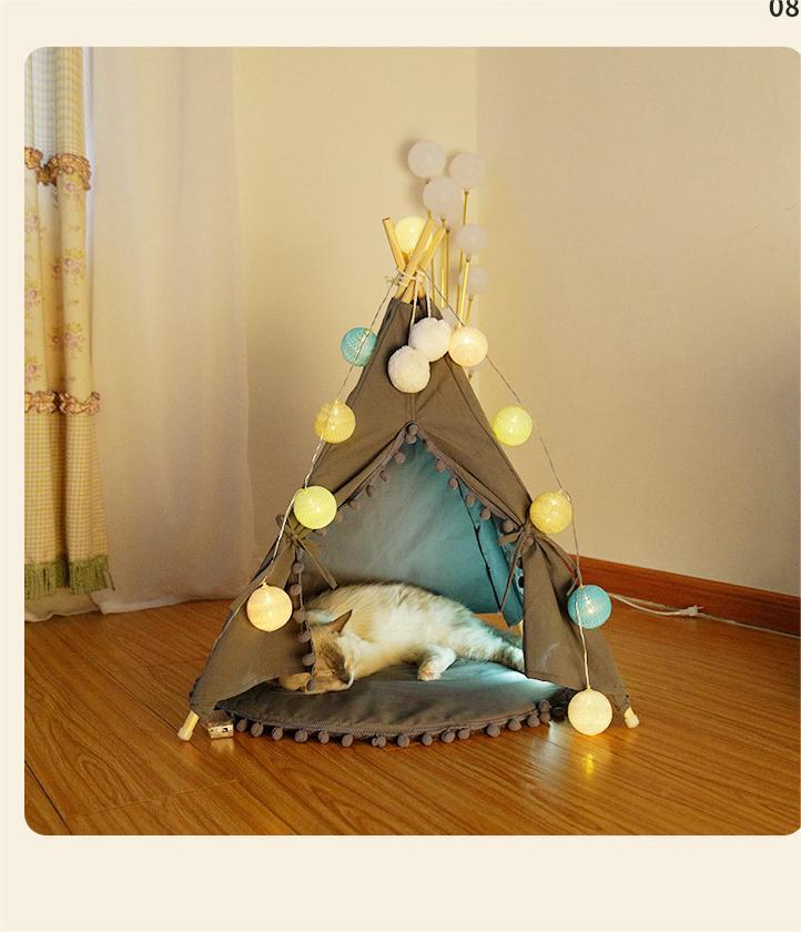 Remorable Canvas Pet Teepee customized
