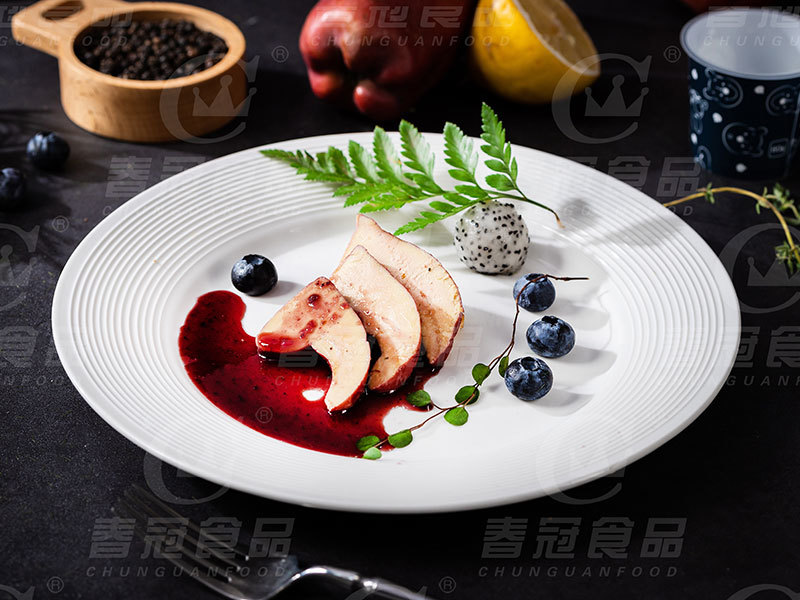 红酒蓝莓鹅肝