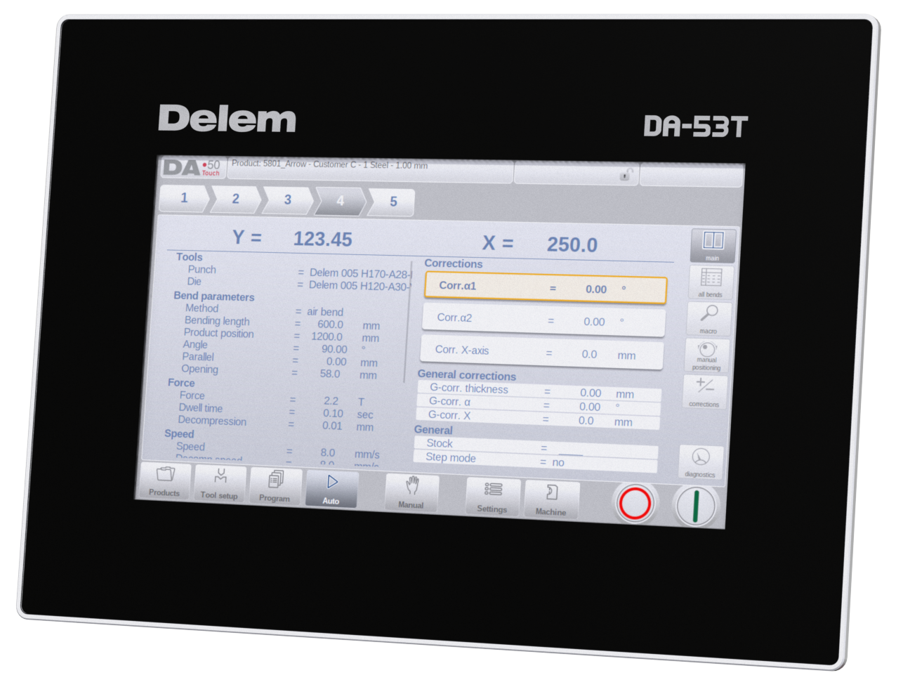 Switzerland (CYBELEC) CybTouch 12G Control System /